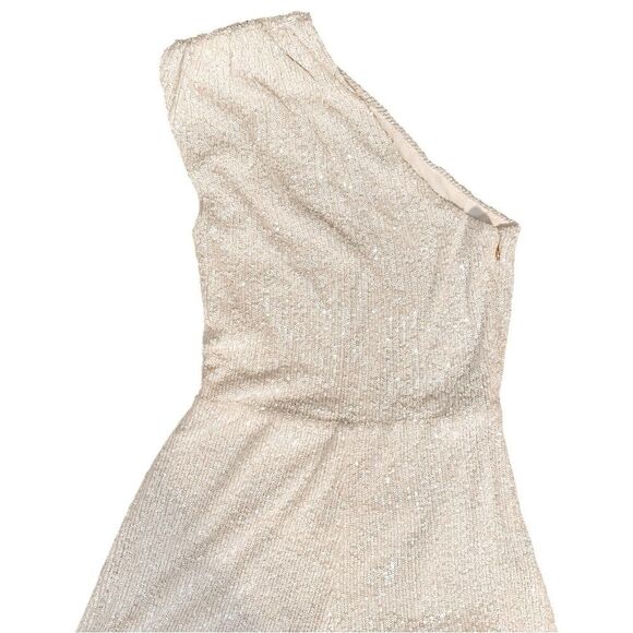 Nookie Treasure Sequin Jumpsuit in White M - Picture 6 of 13